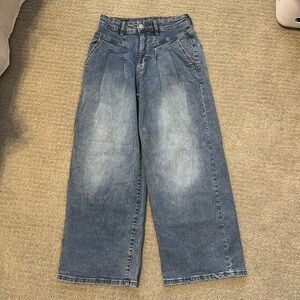 Habiual Wide Leg Barrel straight Denim Girls 16 (womens 4)